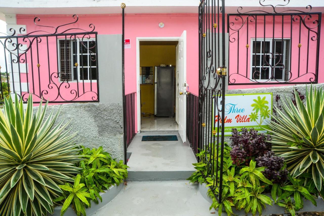 Three Palm Villa Montego Bay Extérieur photo